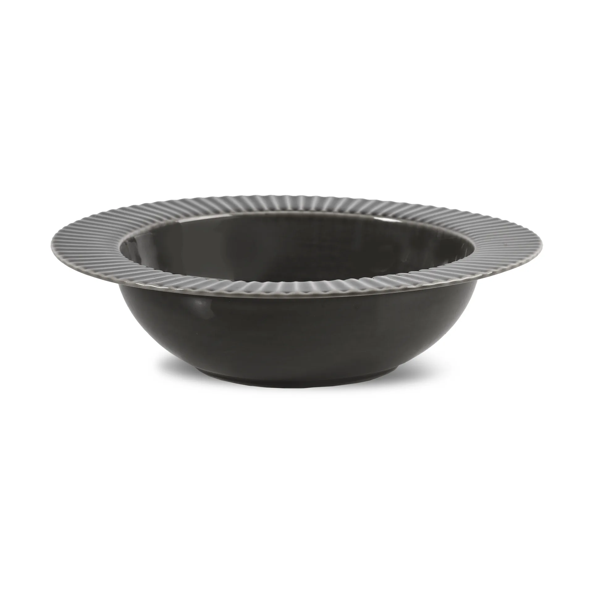 Assiette creuse Coffee & More Ø22 cm, Gris Sagaform