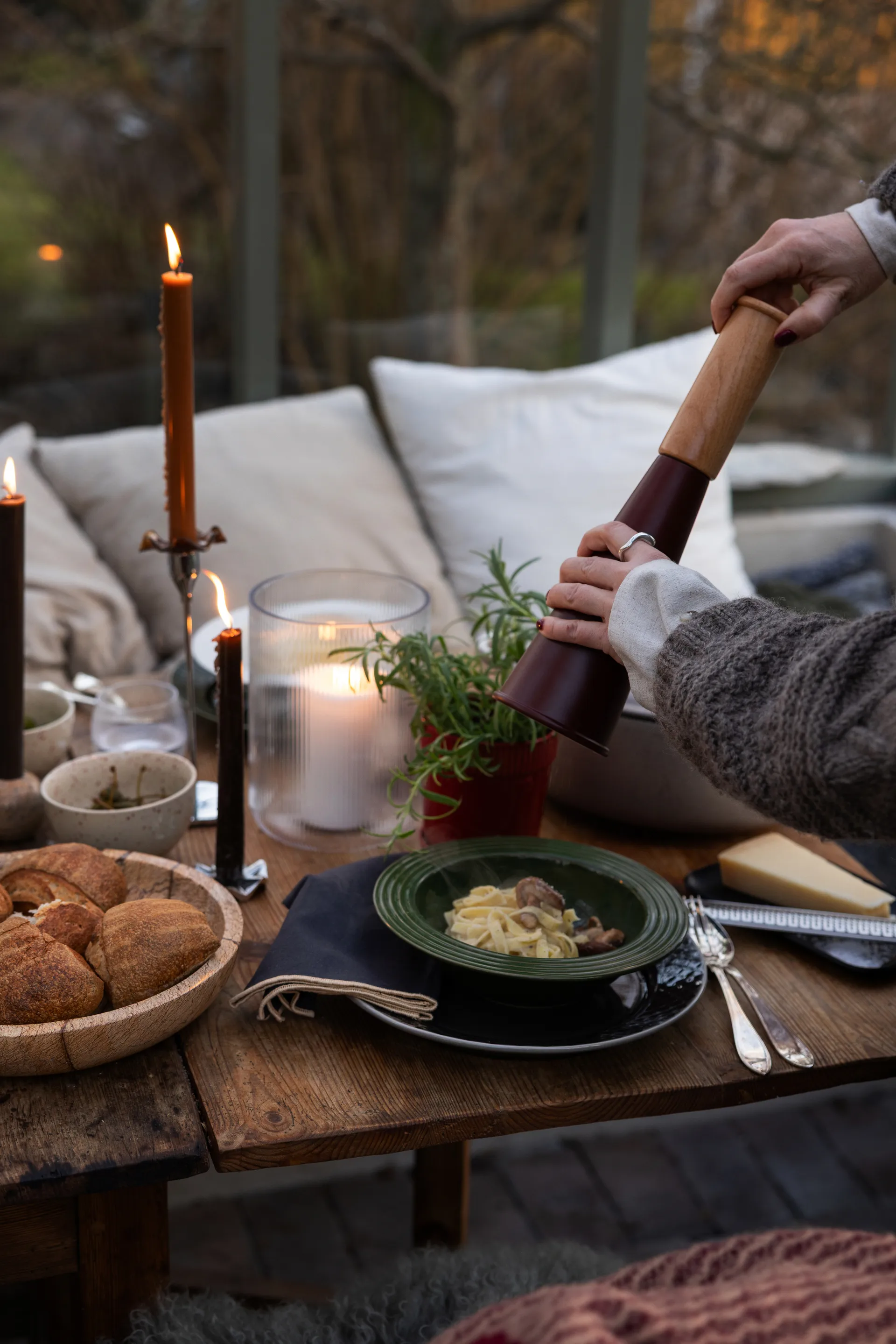 Assiette creuse Coffee & More Ø22 cm, Vert Sagaform