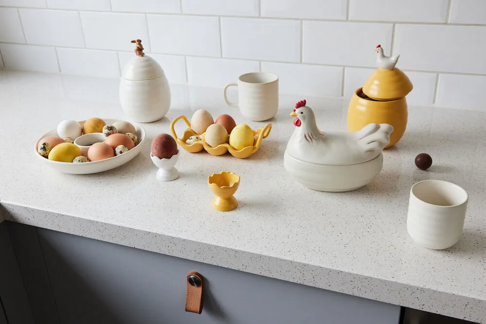 Boîte Ellen avec couvercle Ø11,5 cm, Jaune Sagaform