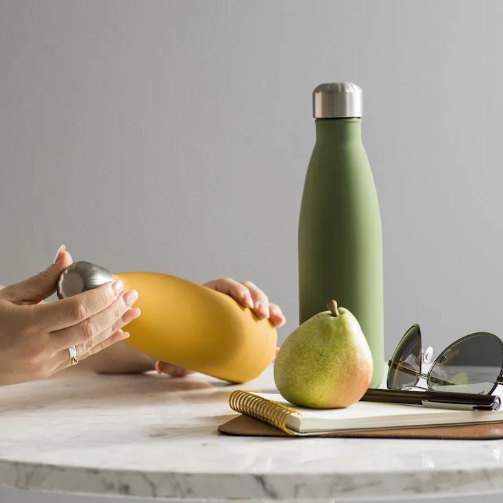 Boîte en fer To Go 0,5 litre, Jaune Sagaform