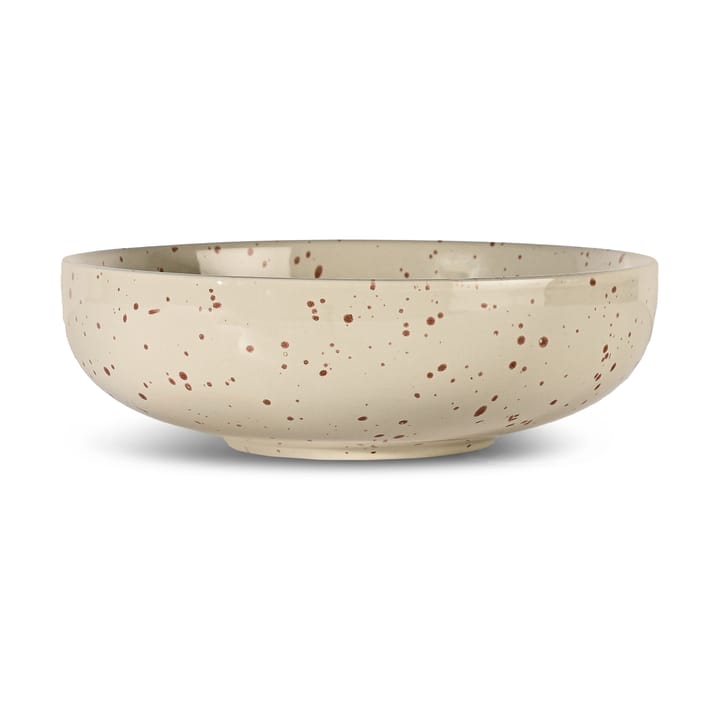 Bol de service Ditte - Beige-bordeaux - Sagaform
