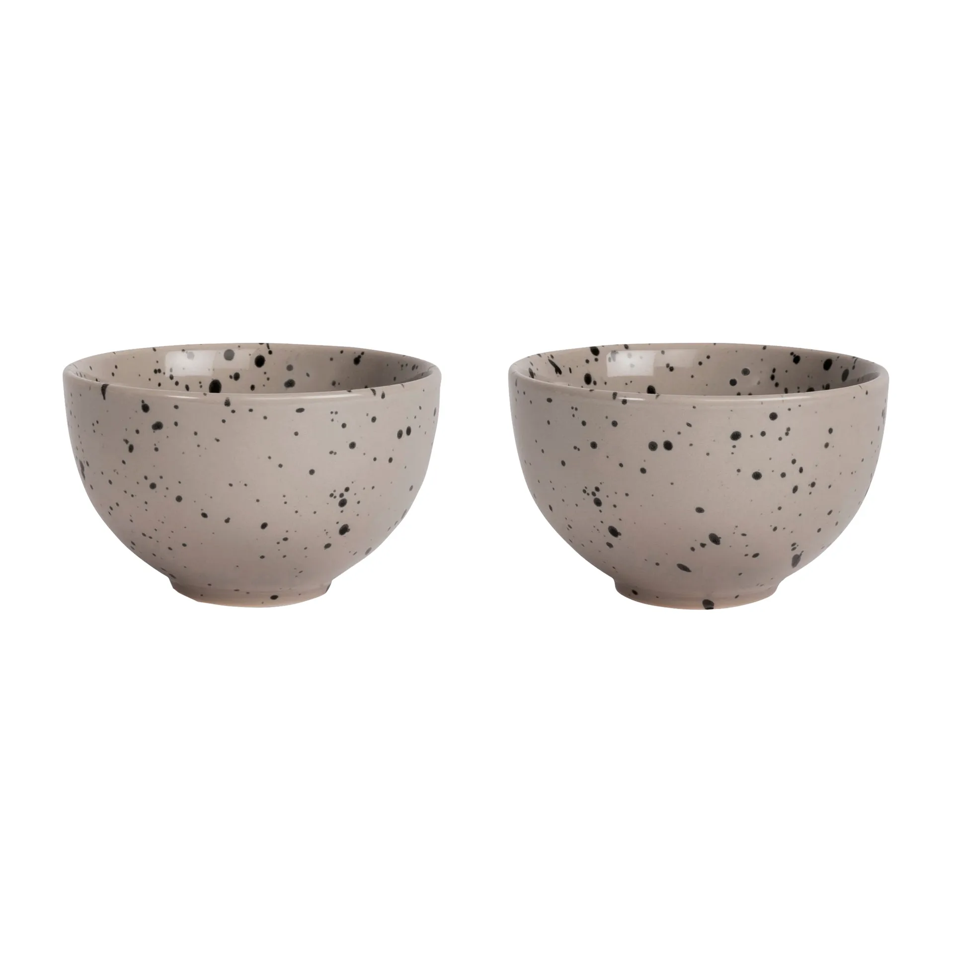 Bol Ditte Lot de 2, Gris-noir Sagaform