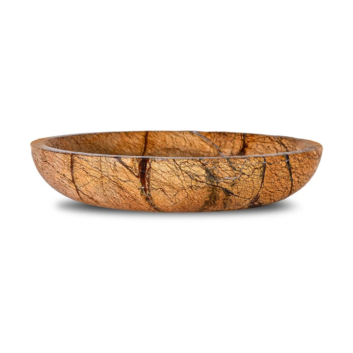 Bol en pierre grand Ø28 cm - Marbre forestier brun - Sagaform