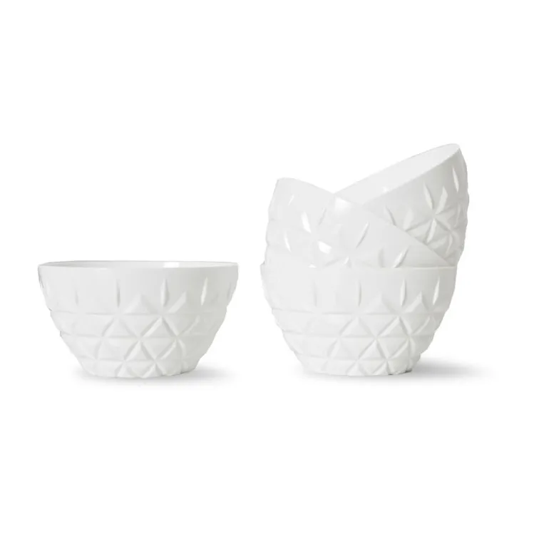Bol Picknick Lot de 4, Blanc Sagaform