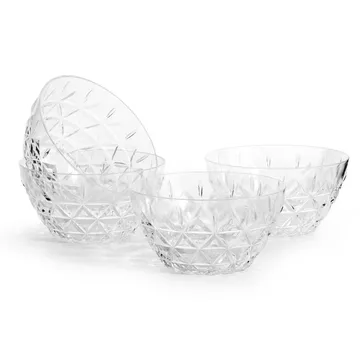 Bol Picknick Lot de 4 - Transparent - Sagaform