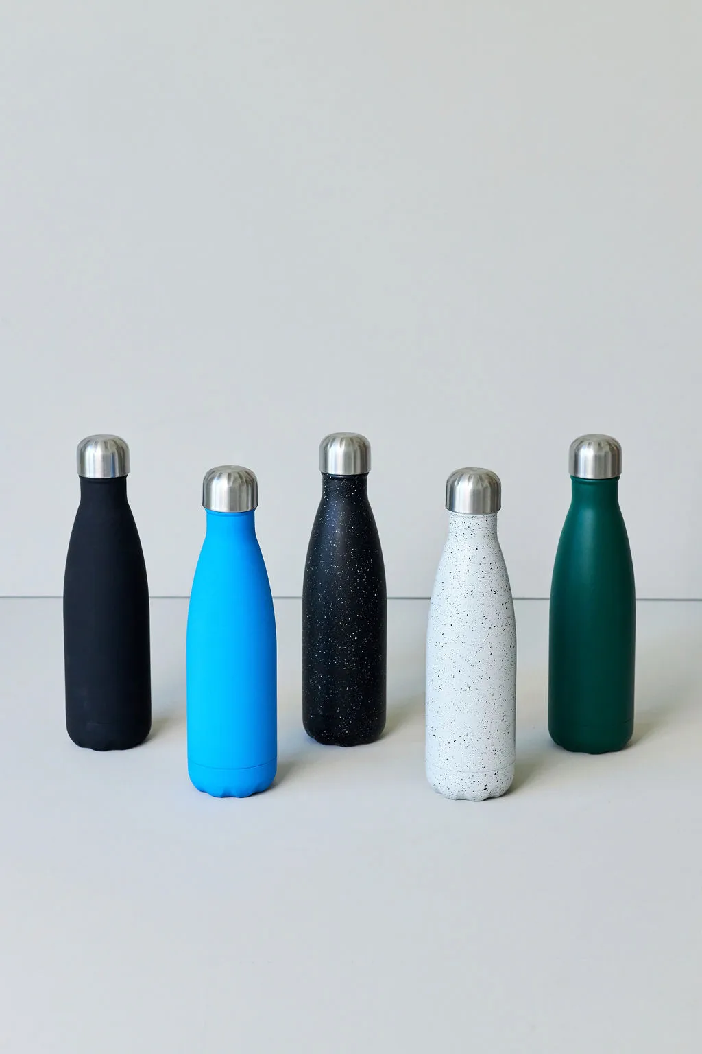 Bouteille en acier Nils 50 cl, Noir-blanc Sagaform