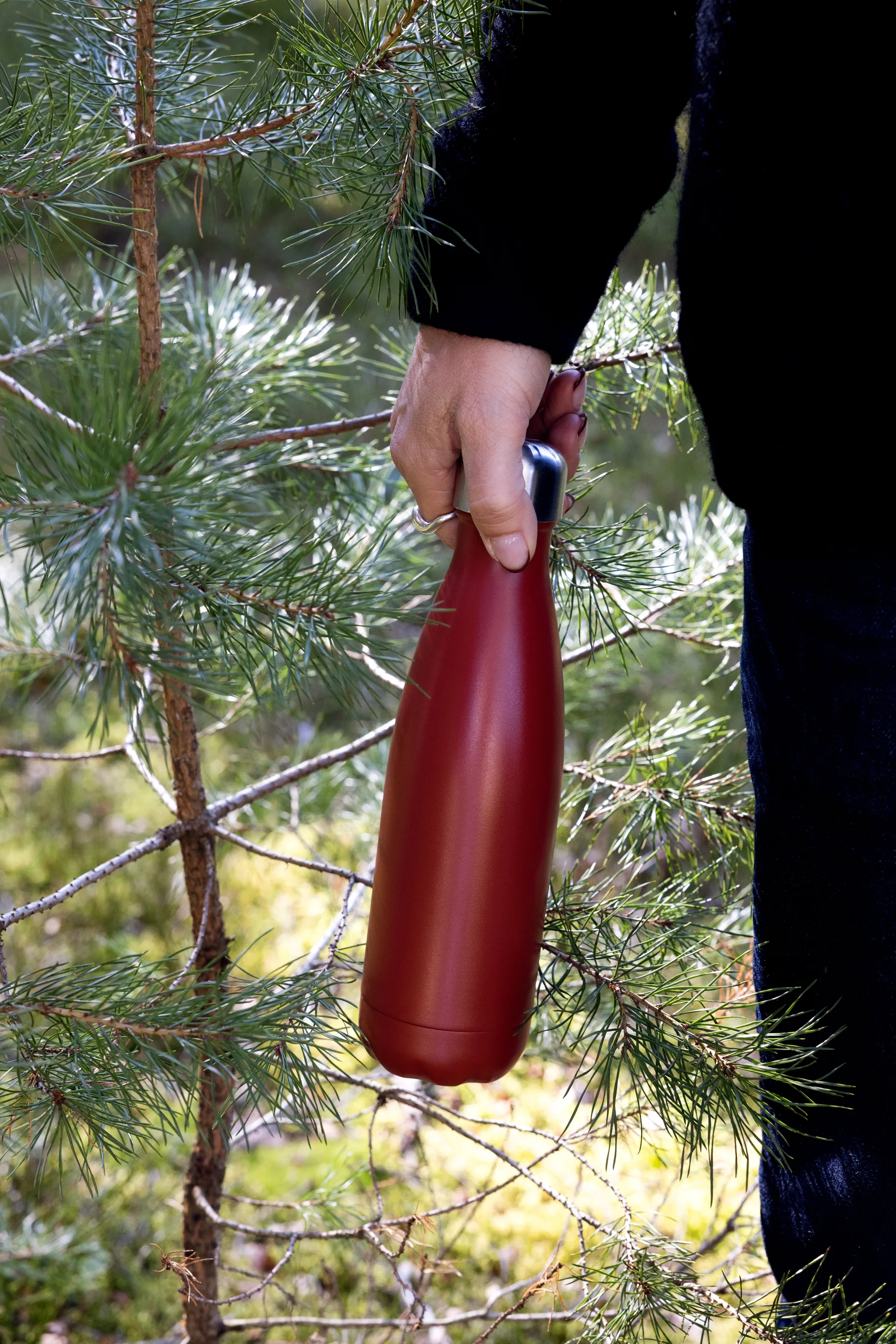 Bouteille en acier Nils 50 cl, Rouge Pantone Sagaform