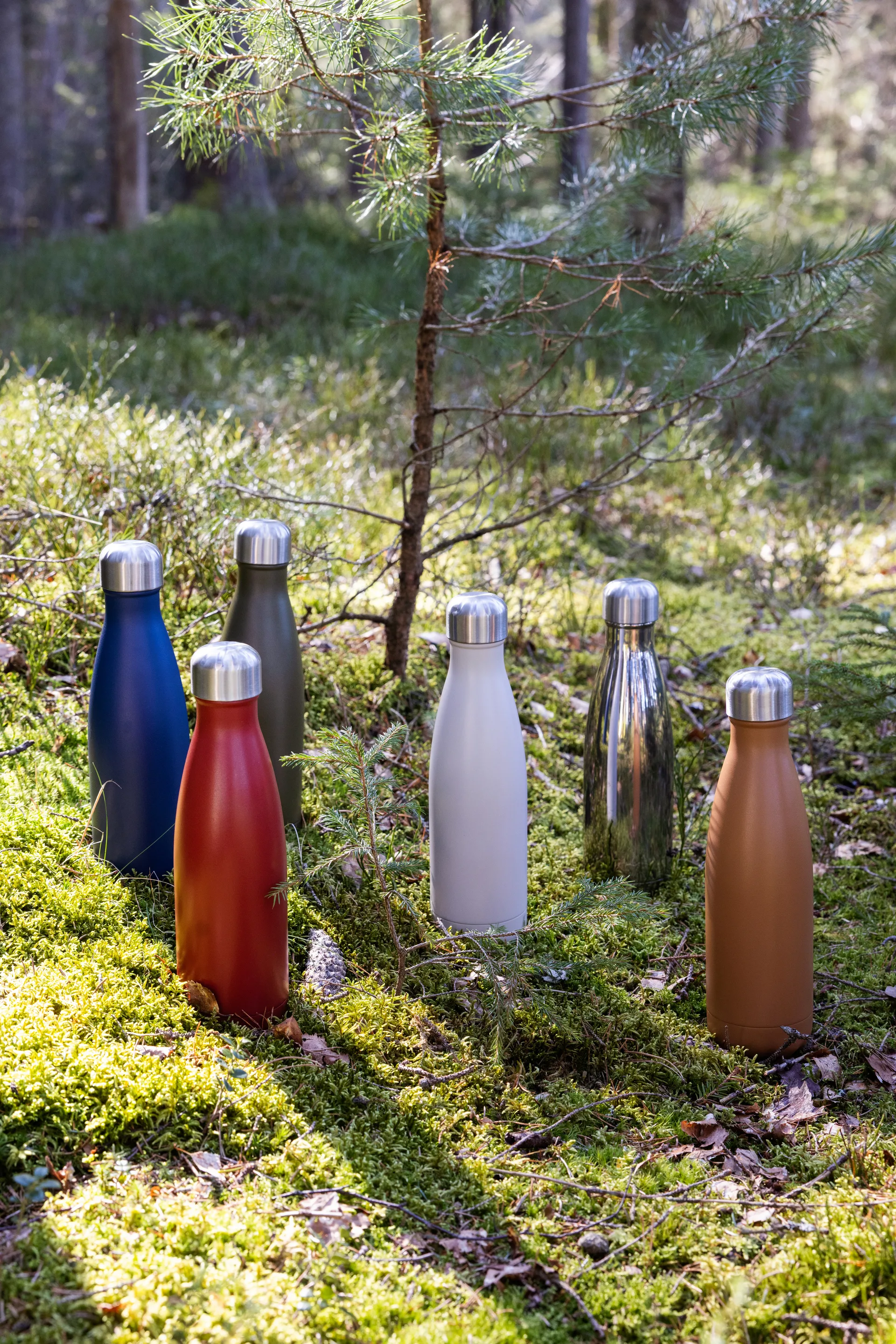 Bouteille en acier Nils 50 cl, Rouge Pantone Sagaform