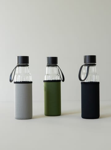 Bouteille en verre To Go 60 cl - Noir - Sagaform