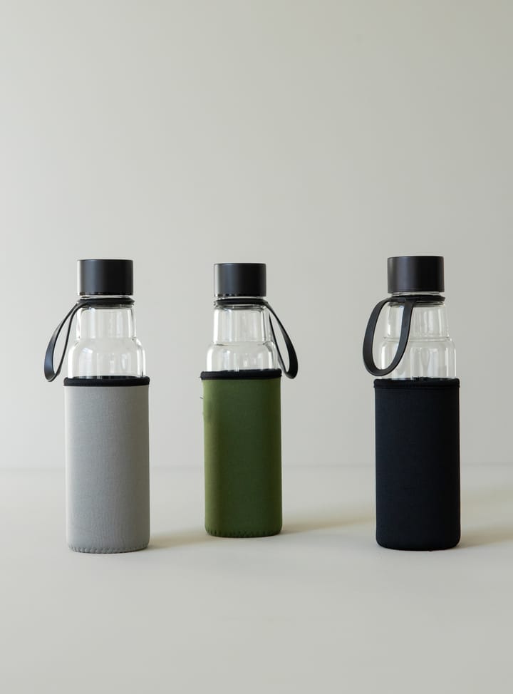 Bouteille en verre To Go 60 cl, Noir Sagaform