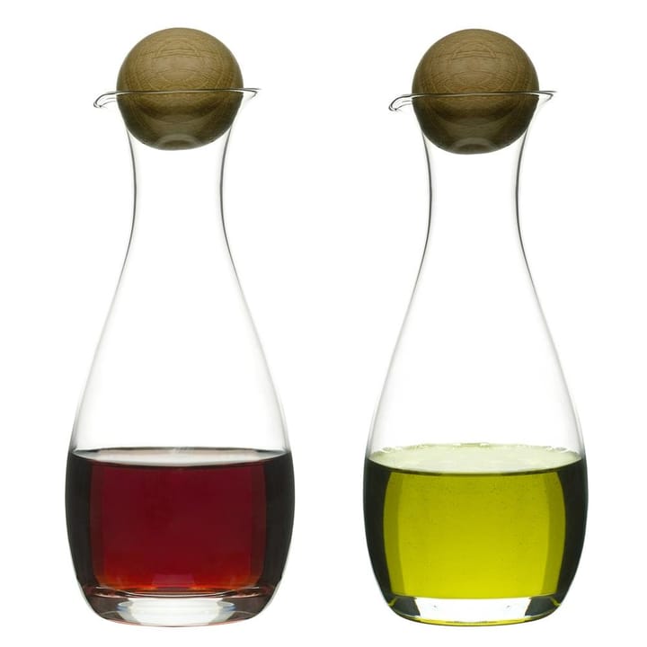 Bouteilles huile et vinaigre Oak - lot de 2 - Sagaform