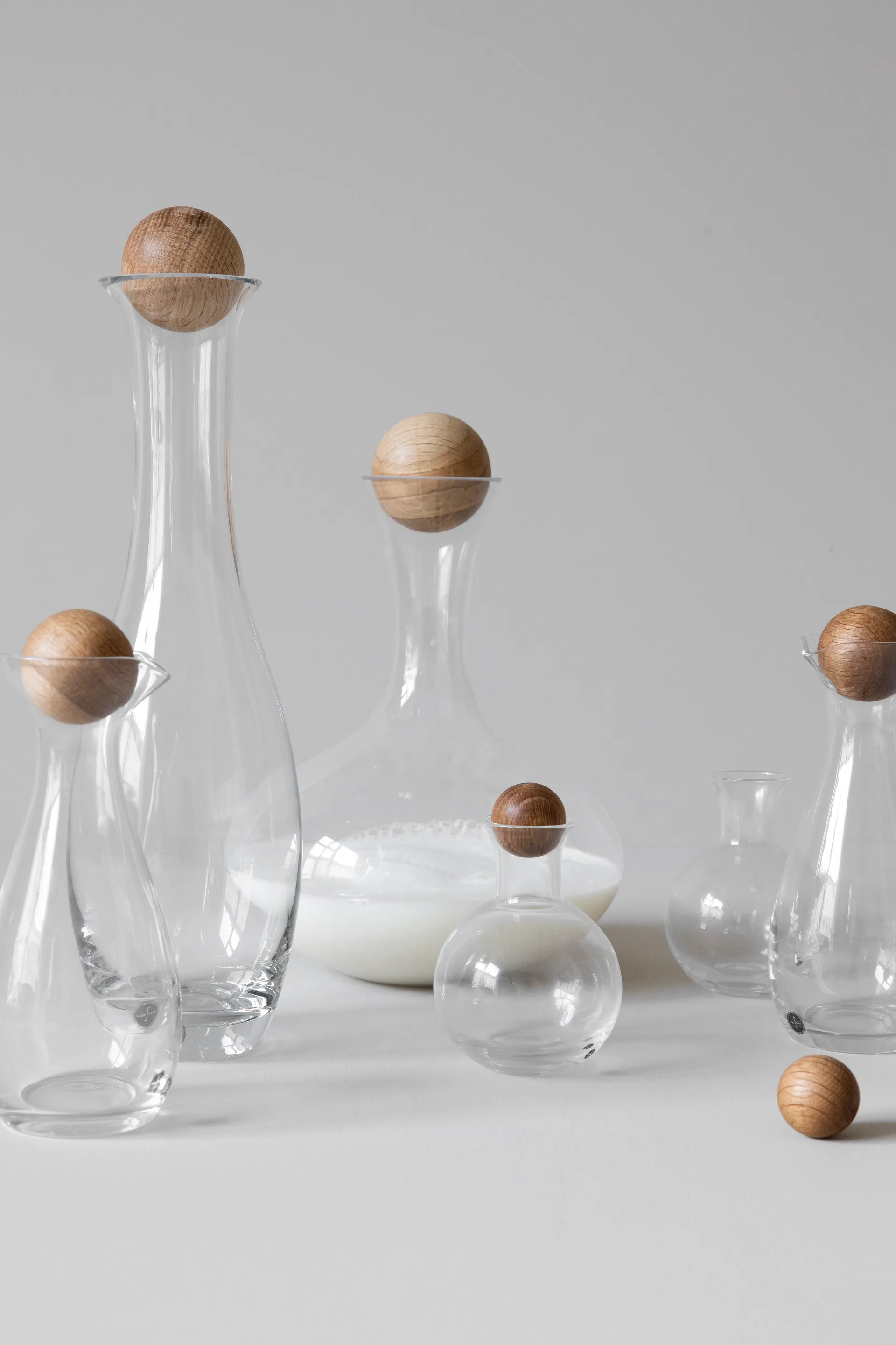 Carafe Nature avec bouchon, 1 L Sagaform