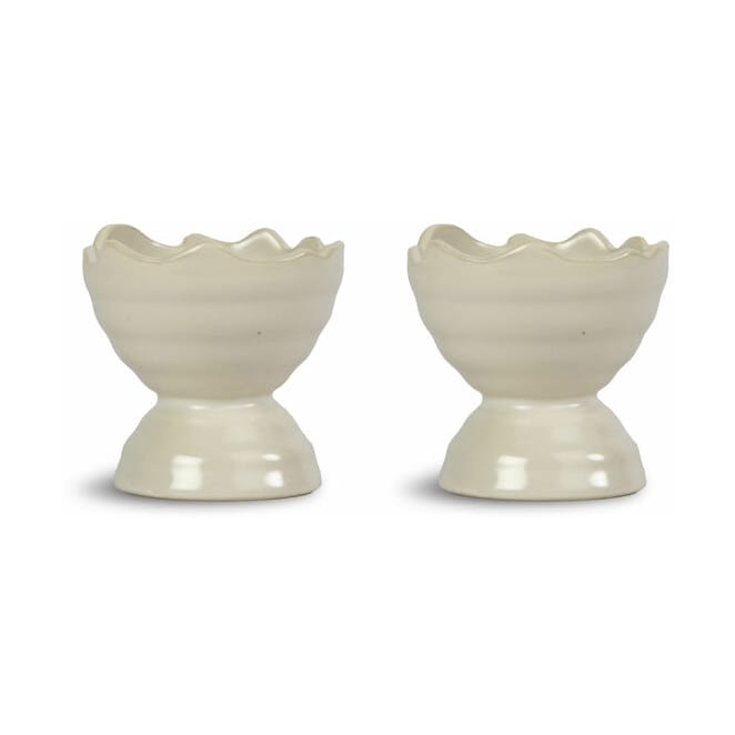 Coquetier Ellen lot de 2 - Blanc - Sagaform