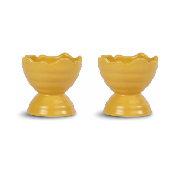 Coquetier Ellen lot de 2 - Jaune - Sagaform