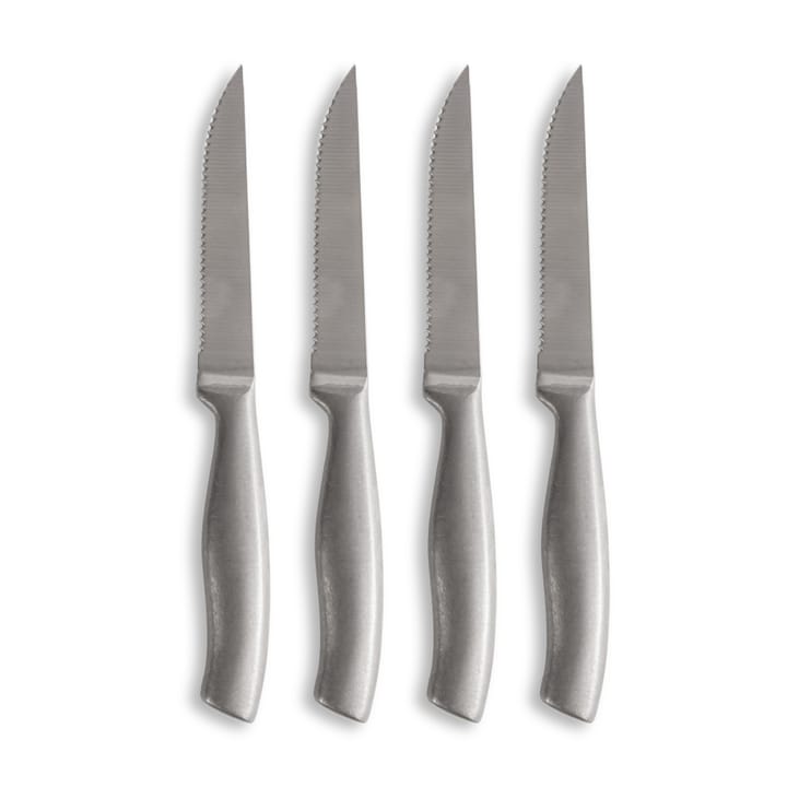 Couteau à barbecue Fredde 22,5 cm, lot de 4 - Argent - Sagaform