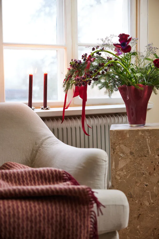 Couverture Ulli 130x170 cm, Bordeaux Sagaform