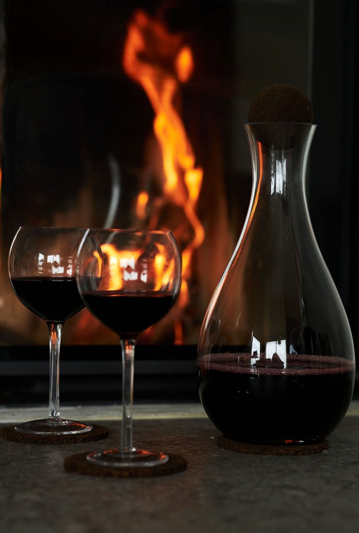 Dessous de verre en liège Dante Lot de 4, Marron Sagaform