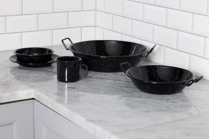 Doris wok émaillé moyen Ø31.5 cm, Noir Sagaform