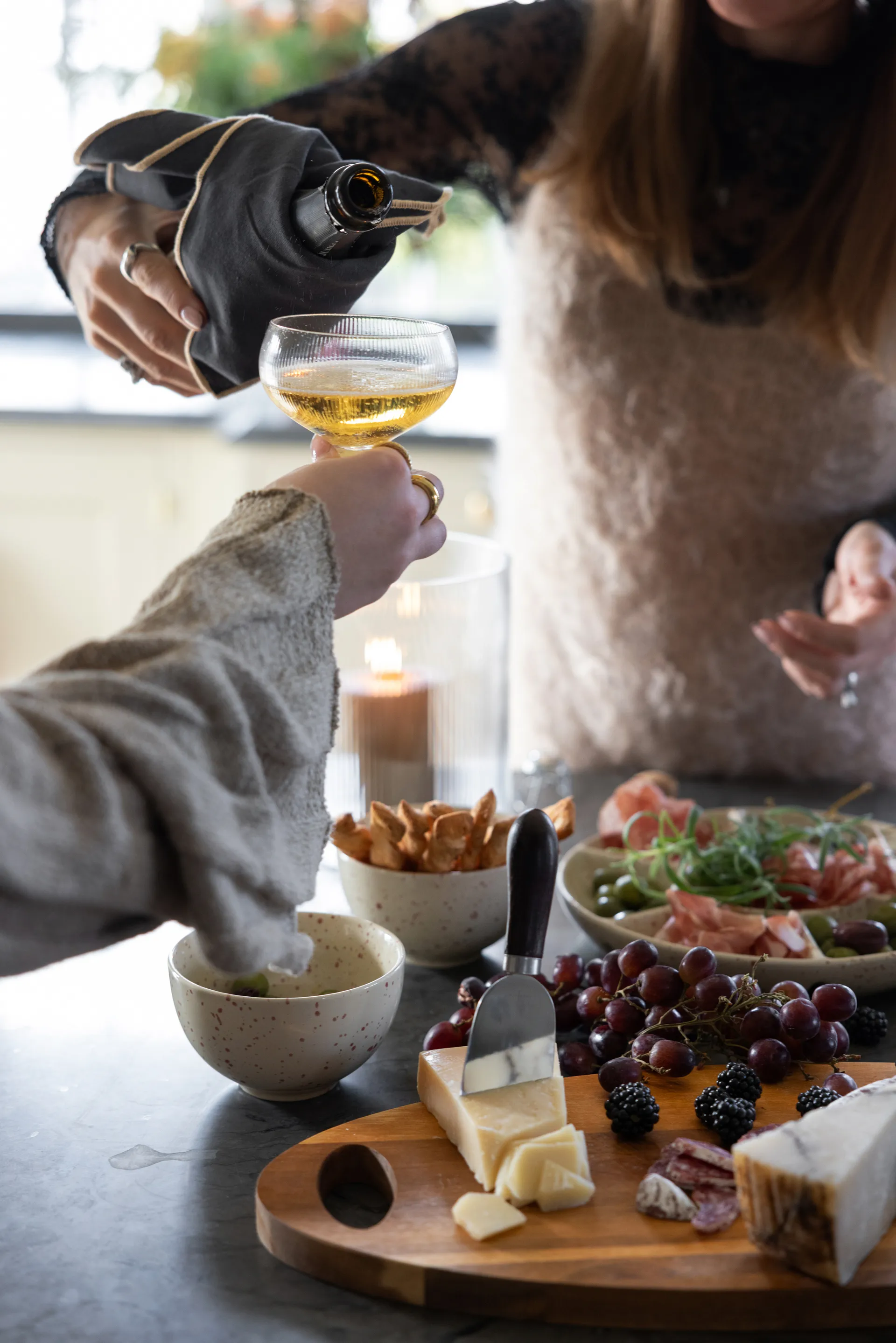 Flûtes à champagne Sagaform Blanka 30 cl, 2 pièces, Clair Sagaform