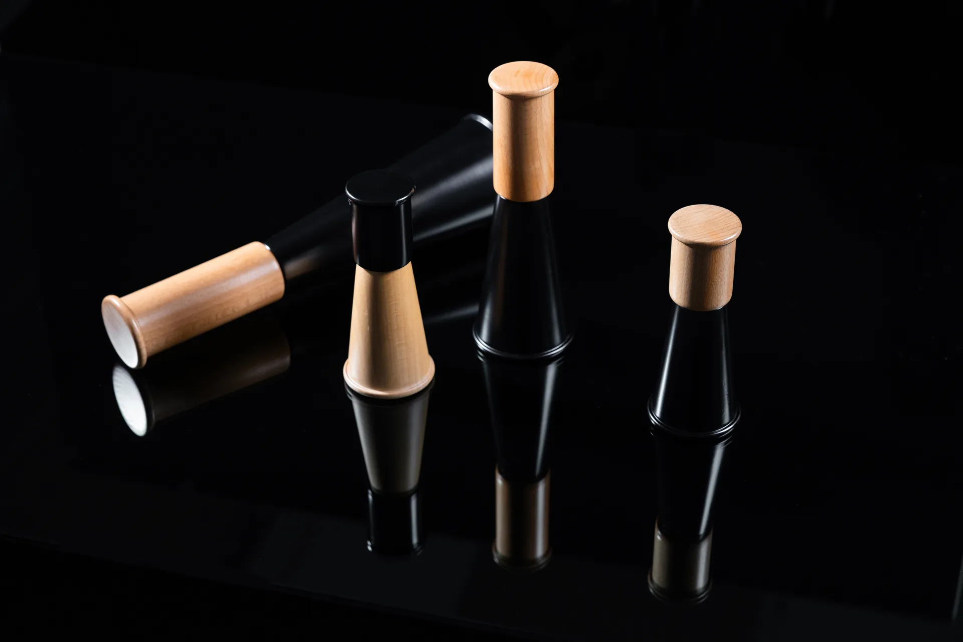 Moulin à sel et poivre Gurken grand 32 cm, Noir-brun Sagaform