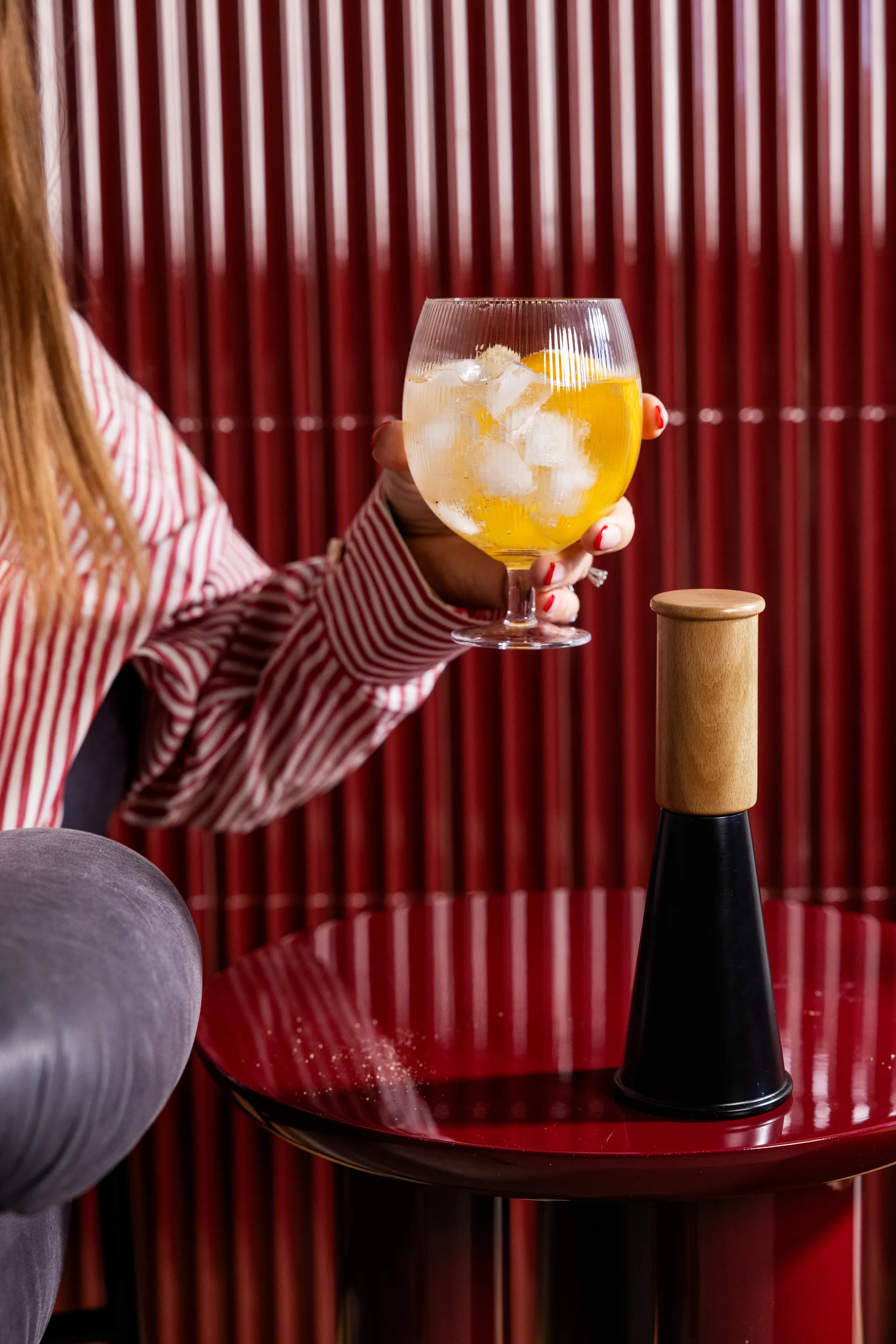 Moulin à sel et poivre Gurken medium 20,5 cm, Noir-brun Sagaform