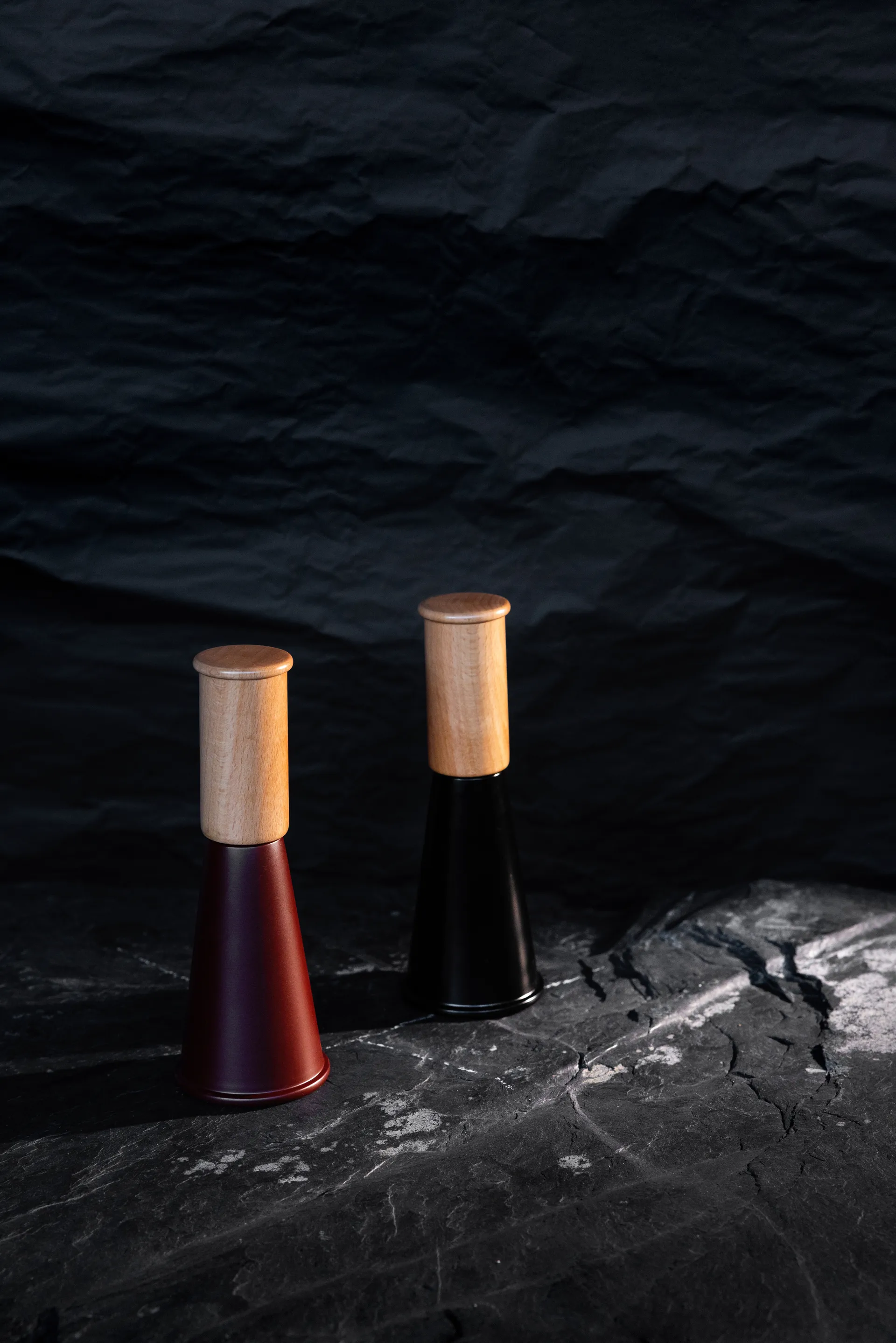 Moulin à sel et poivre Gurken medium 20,5 cm, Noir-brun Sagaform