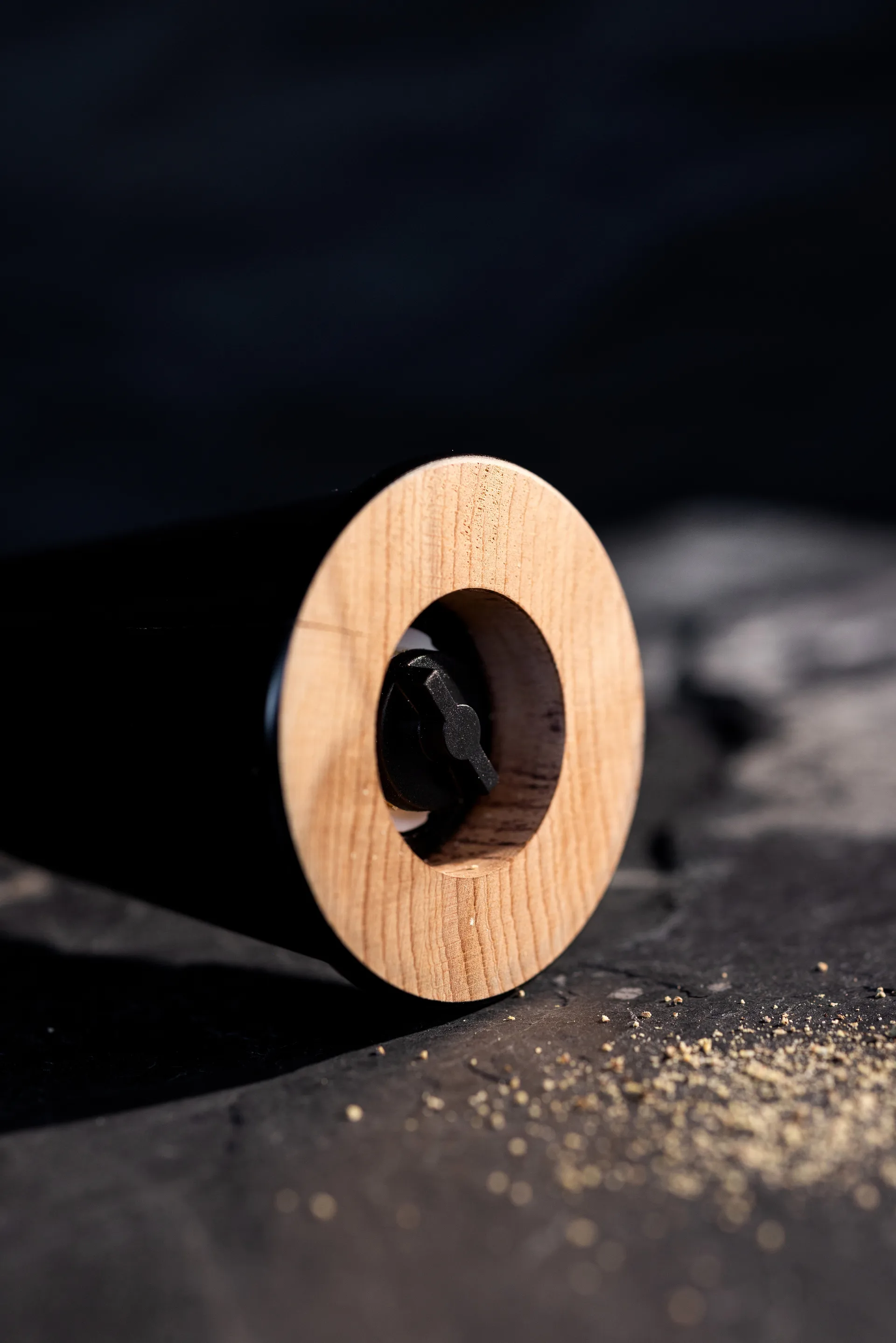 Moulin à sel et poivre Gurken medium 20,5 cm, Noir-brun Sagaform