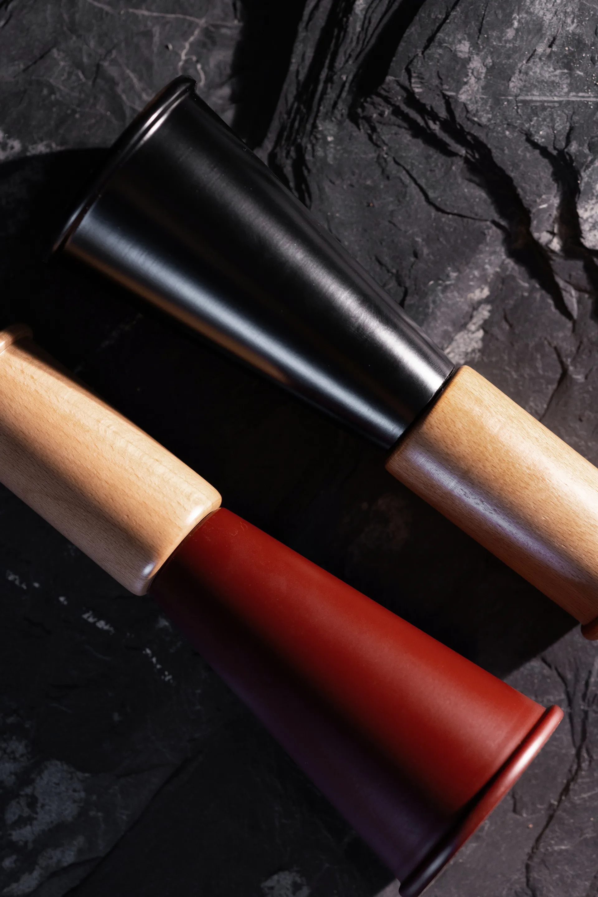 Moulin à sel et poivre Gurken medium 20,5 cm, Rouge-brun Sagaform