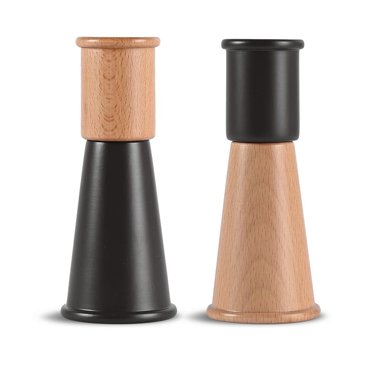 Moulin à sel et poivre Gurken petit, 2 pièces - Noir-brun - Sagaform
