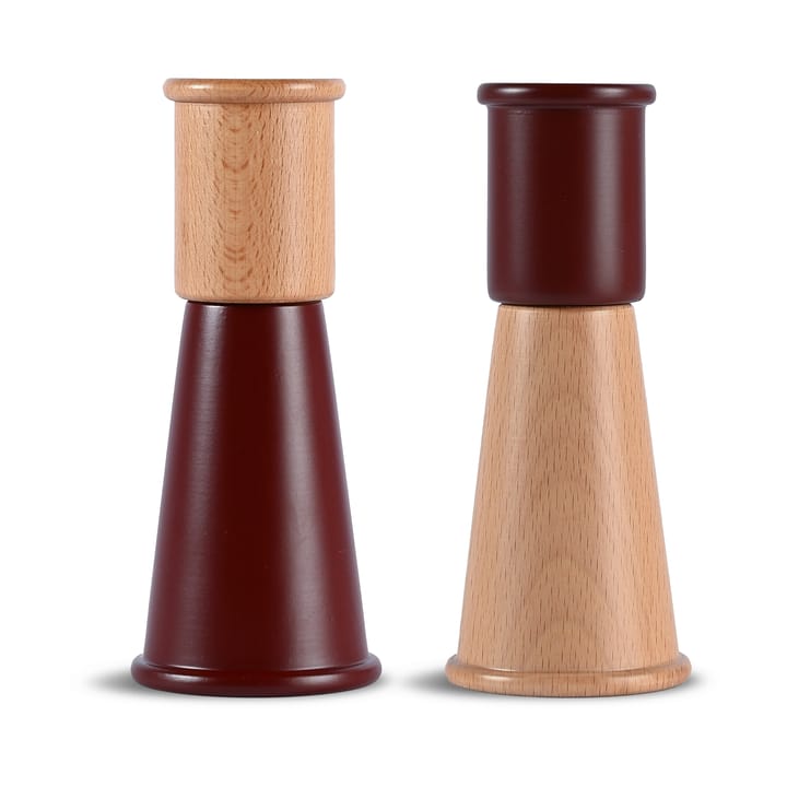 Moulin à sel et poivre Gurken petit, 2 pièces - Rouge-brun - Sagaform