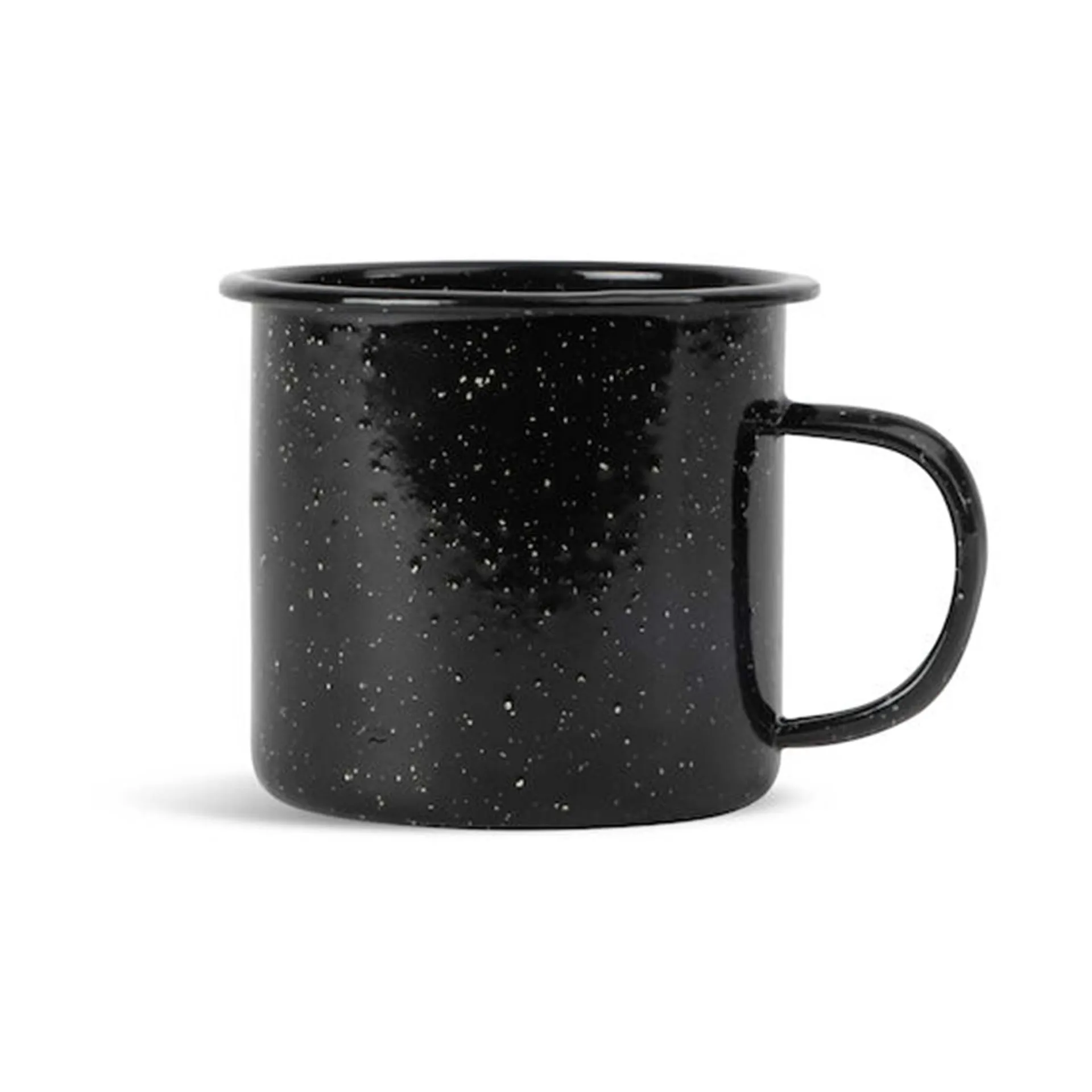 Mug émaillé Doris 35 cl, Noir Sagaform