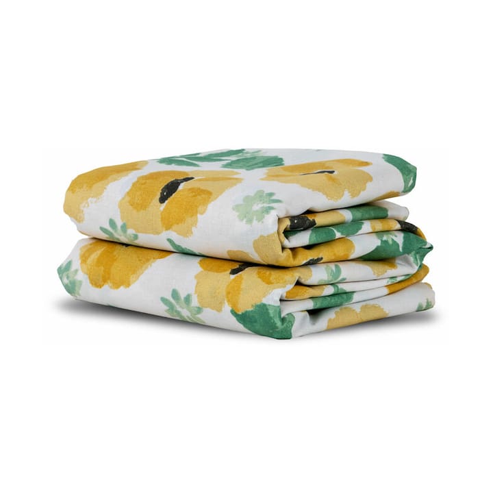 Nappe cirée Eden 150x250 cm - Mélange jaune - Sagaform