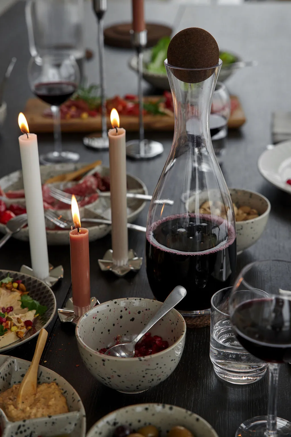 Petit bol Ditte Lot de 2, Gris-noir Sagaform