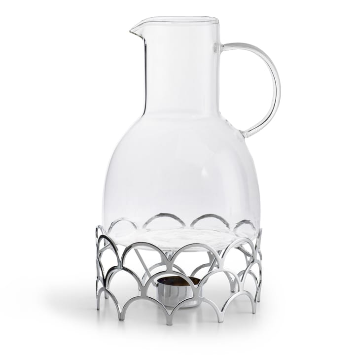 Pichet à vin chaud avec chauffe-plat Sagaform, Argenté Sagaform