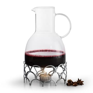 Pichet à vin chaud avec chauffe-plat Sagaform - Argenté - Sagaform