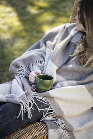 Plaid en laine Ulle - Gris-gris clair - Sagaform
