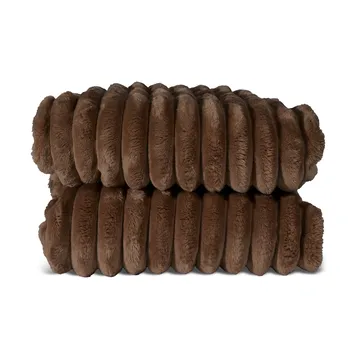 Plaid en polaire Esther - Marron foncé - Sagaform