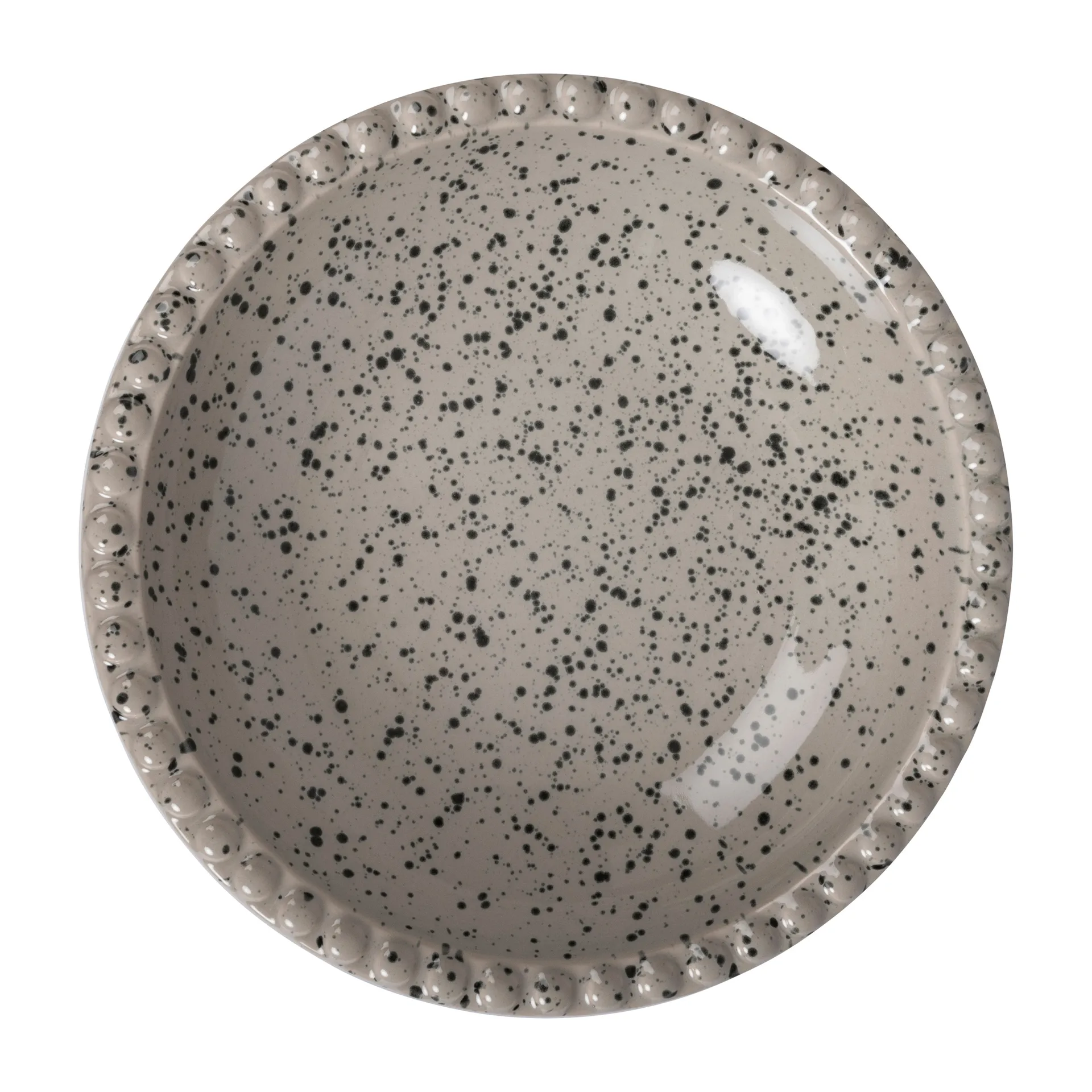 Plat à service creux Ditte, Gris-noir Sagaform