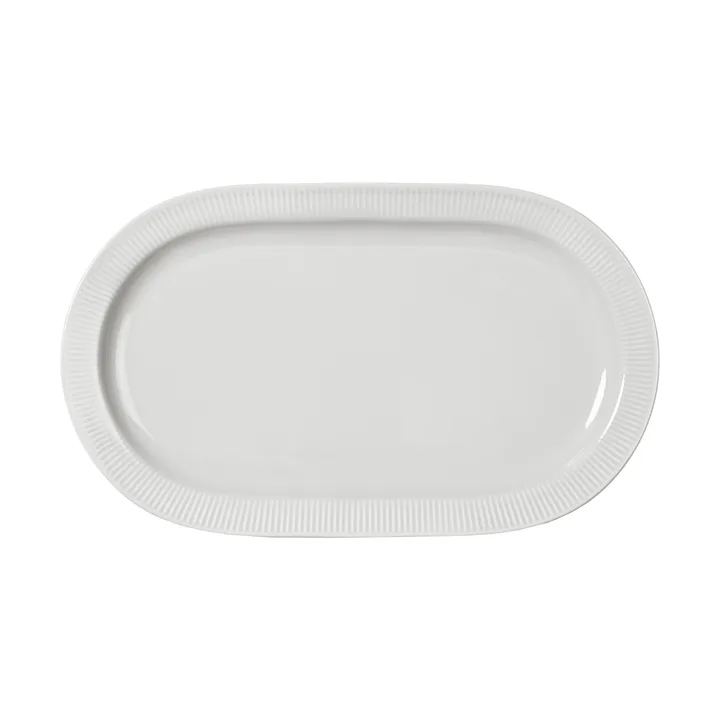 Plat de service Inka - Blanc, 20x34 cm - Sagaform