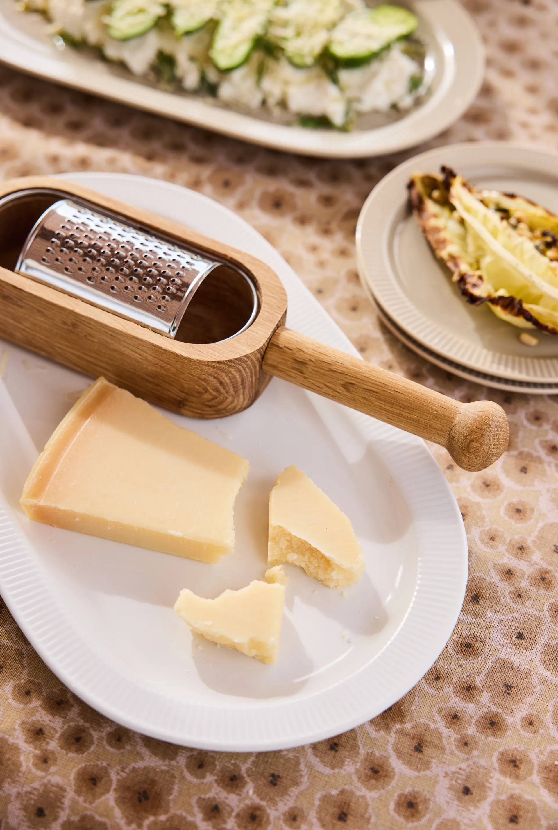 Plat de service Inka, Blanc, 20x34 cm Sagaform