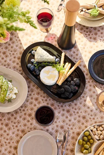 Plat de service Inka - Noir, 20x34 cm - Sagaform