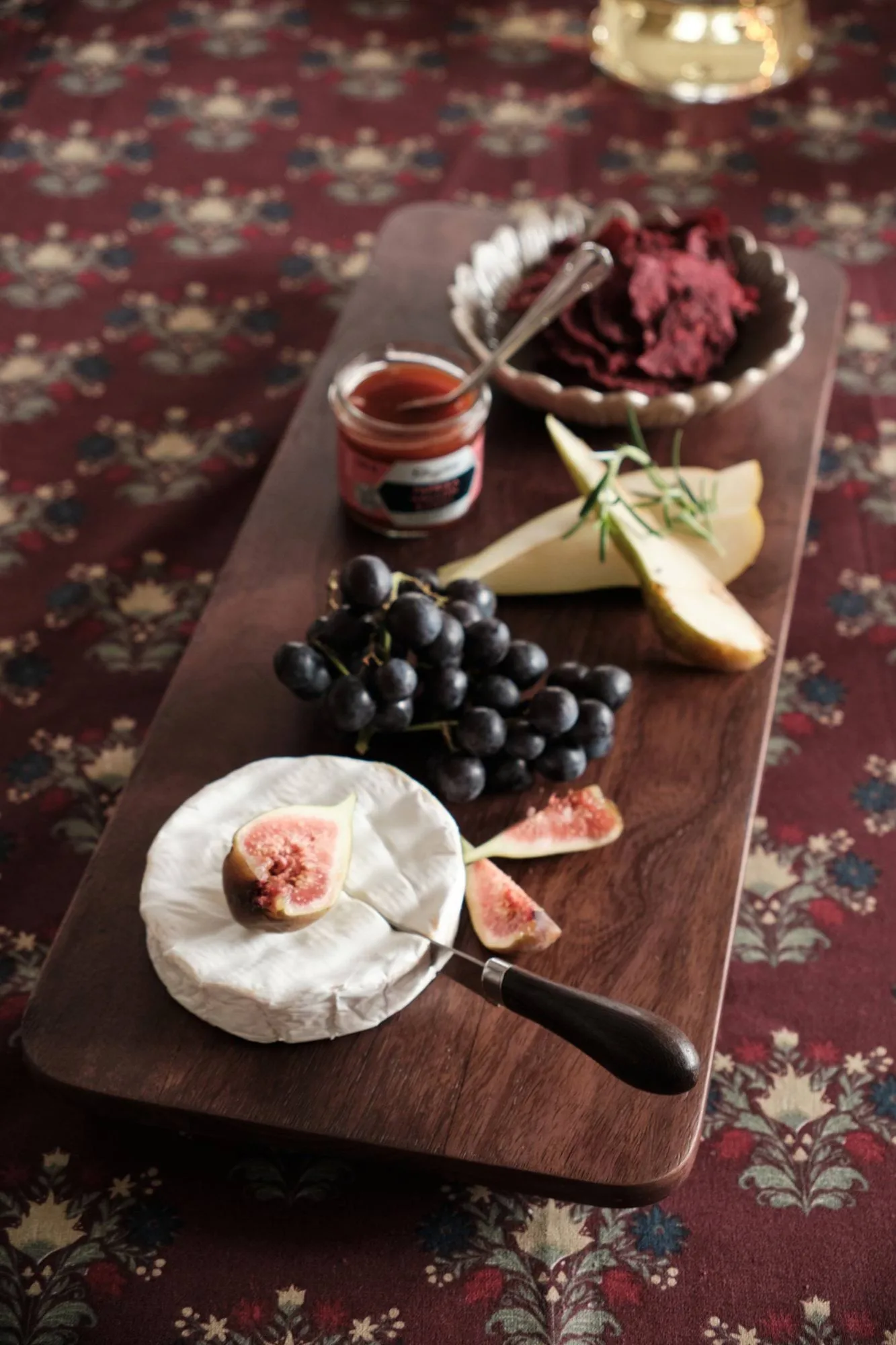 Plateau de service Elis, Brun, 23x55,5 cm Sagaform