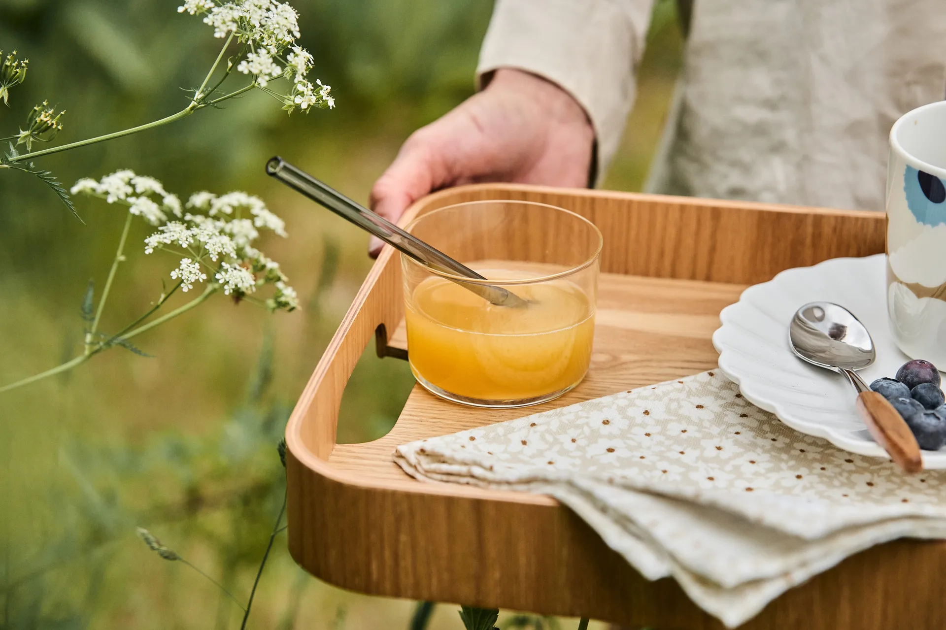 Plateau Hanna, Marron Sagaform