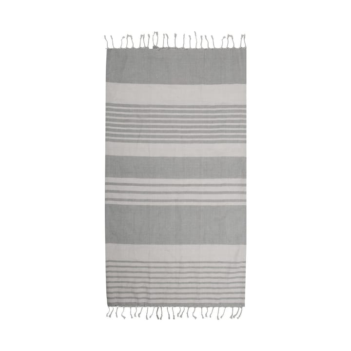 Serviette de bain rayée Ella hamam 145x250 cm - Gris - Sagaform