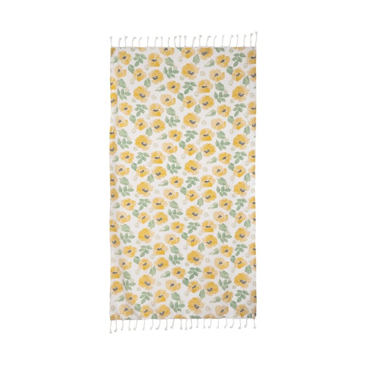 Serviette Eden hamam 90x170 cm - Mélange jaune - Sagaform