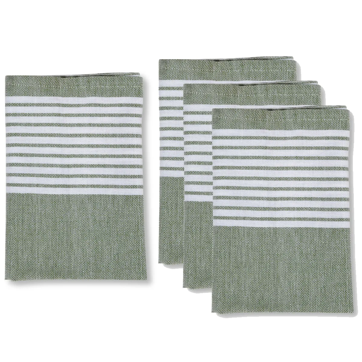 Serviette en tissu Ella Hamam Lot de 4, Beige Sagaform