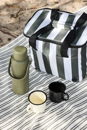 Serviette hamam Ella - Vert, 90x170 cm - Sagaform