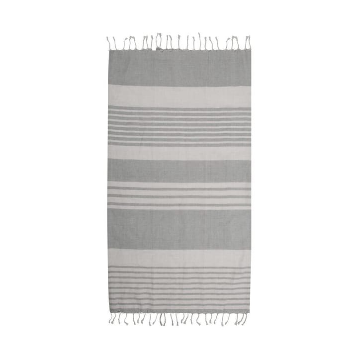 Serviette rayée Ella hamam 90x170 cm - Gris - Sagaform