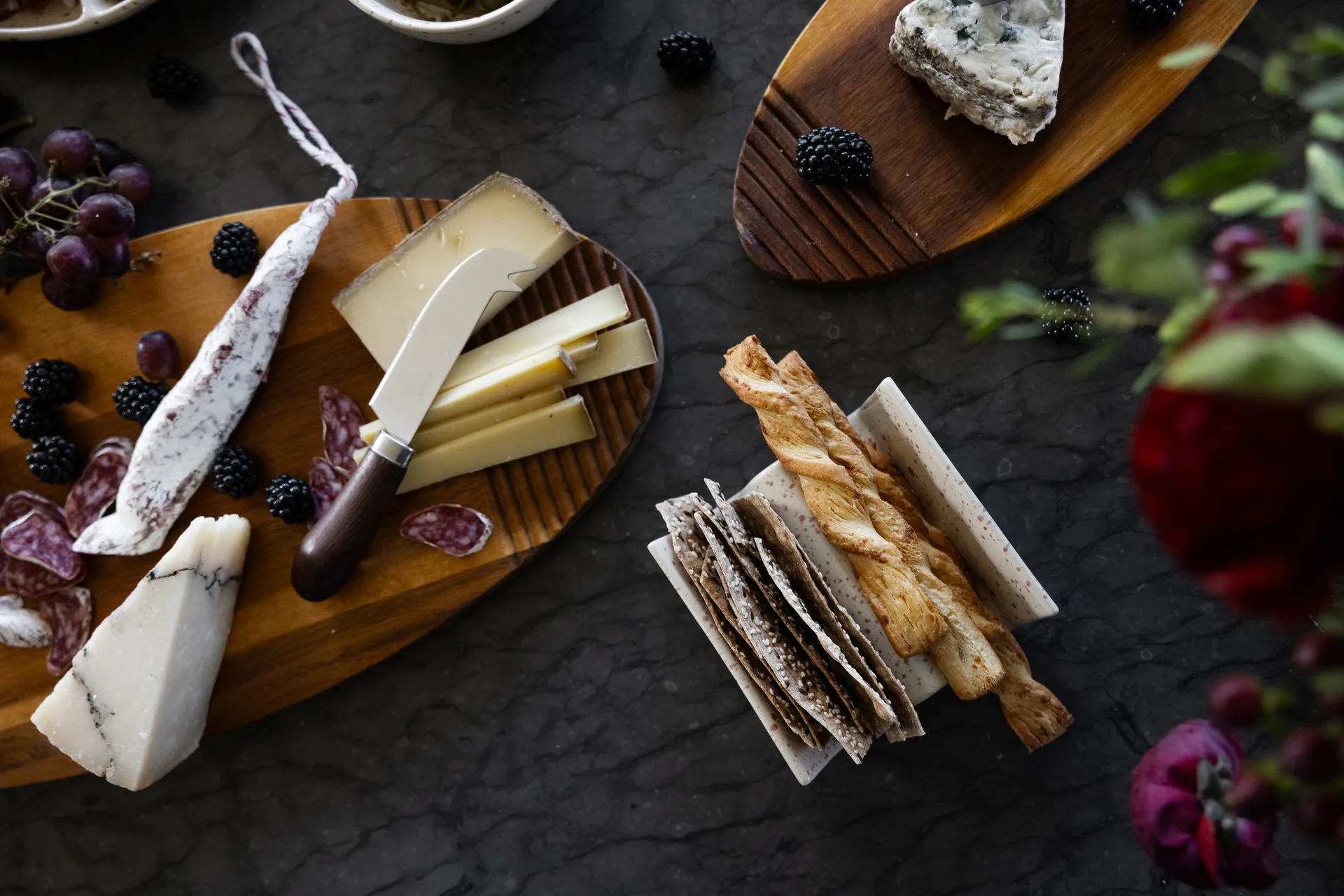 Support pour tacos Ditte Lot de 2, Beige-bordeaux Sagaform