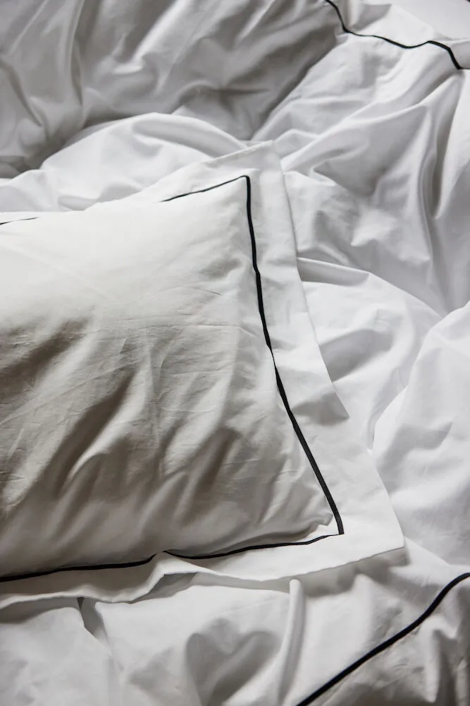 Taie d'oreiller Carl 50x60 cm, Blanc Sagaform